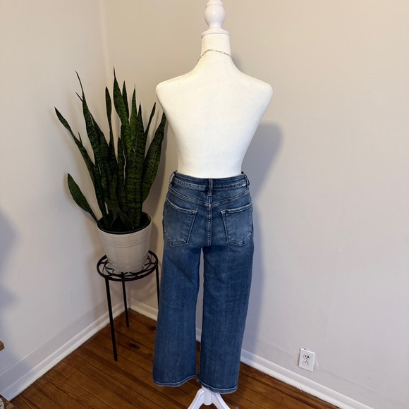 Risen | Classic Medium Wash Straight Leg Jeans - Picture 2 of 12